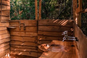 Shower at Bush Buck by Nita Nienaber